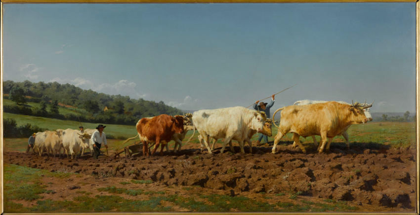 « Labourage en Nivernais » de Rosa Bonheur