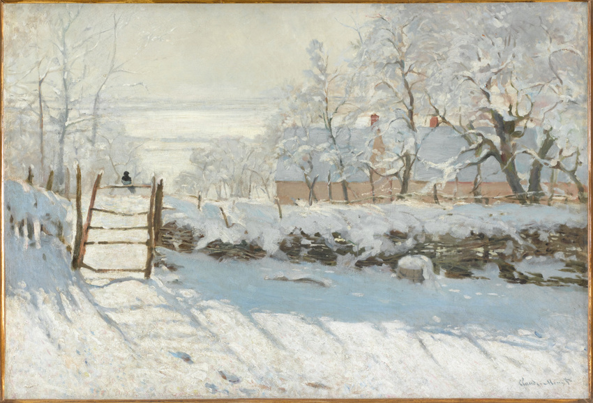 « La Pie » de Claude Monet